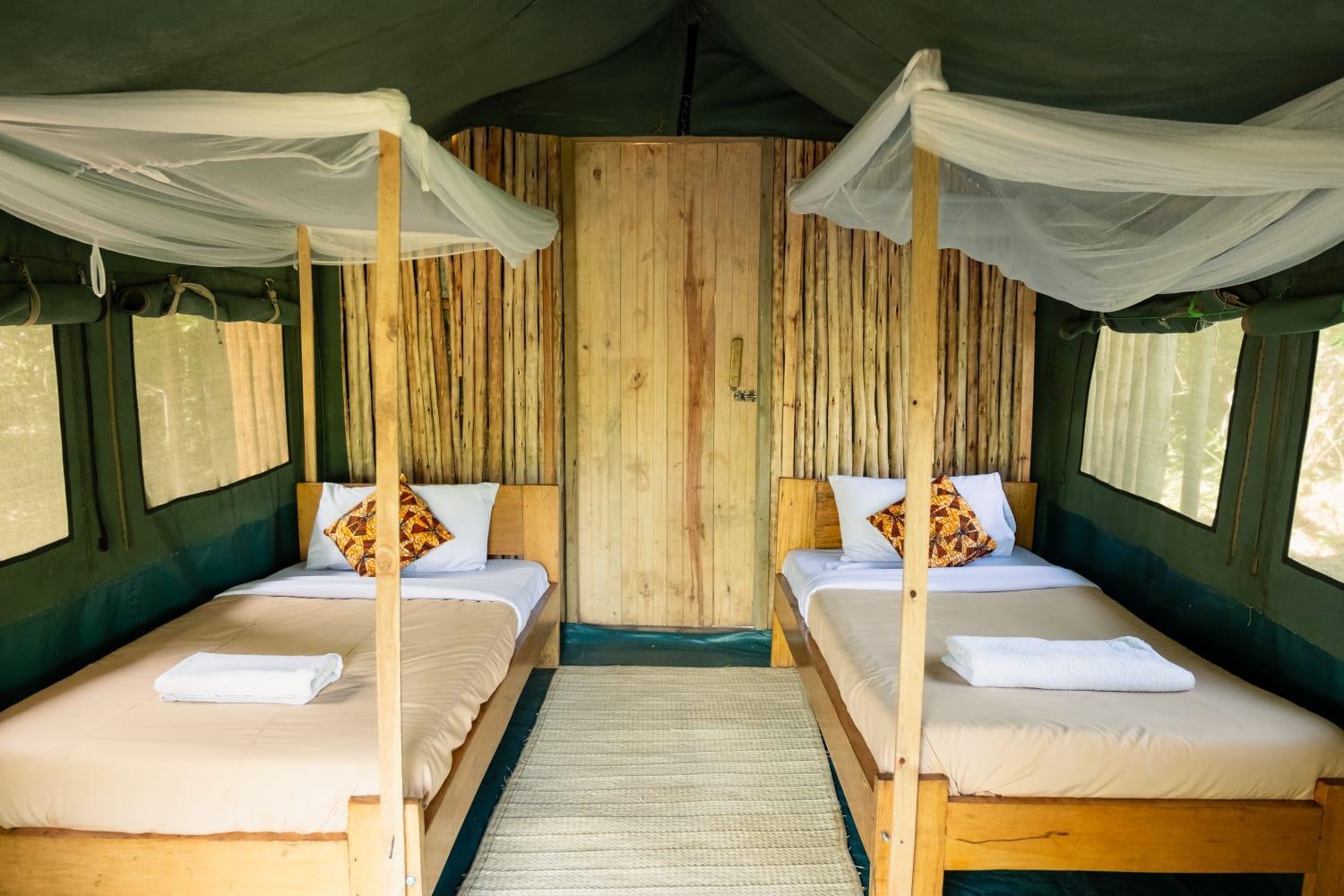 Murchison Giraffe Camp Paraa Kültér fotó